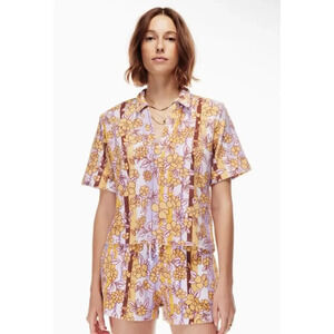 Aritzia Wilfred Popsicle Beach Cover Up‎ 2 Piece Women’s Size M